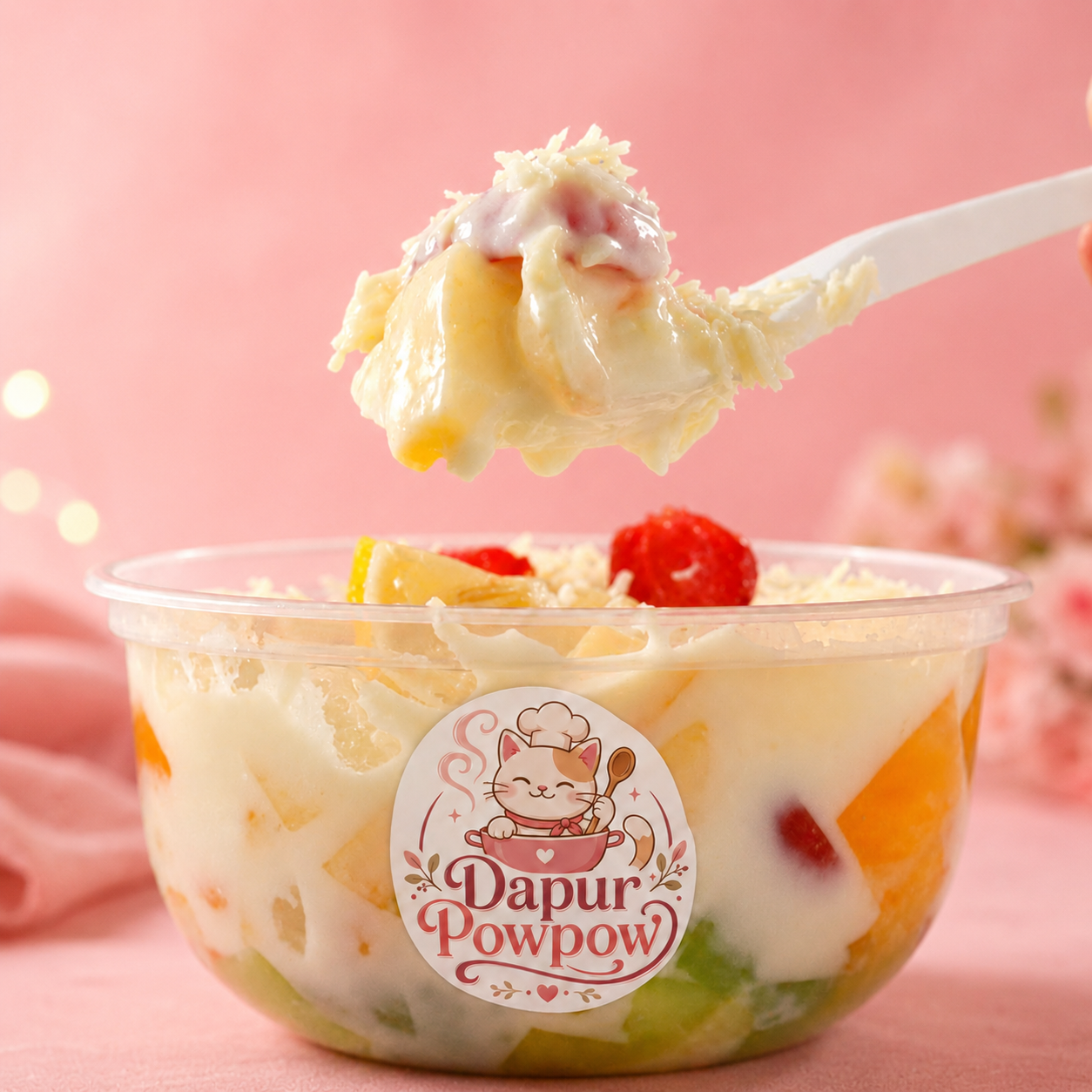 Creamy Fruit Salad Delight